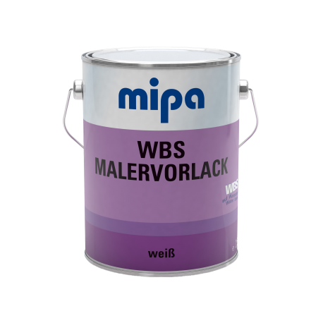 Паропроникаюча біла ґрунтовка на водній основ WBS Malervorlack від «Mipa», 2,5 л