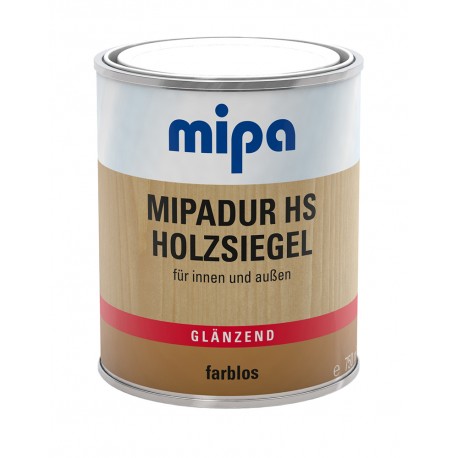 Глянцевий високоміцний лак для паркету та меблів Mipadur HS Holzsiegel від «Mipa», 0,75 л